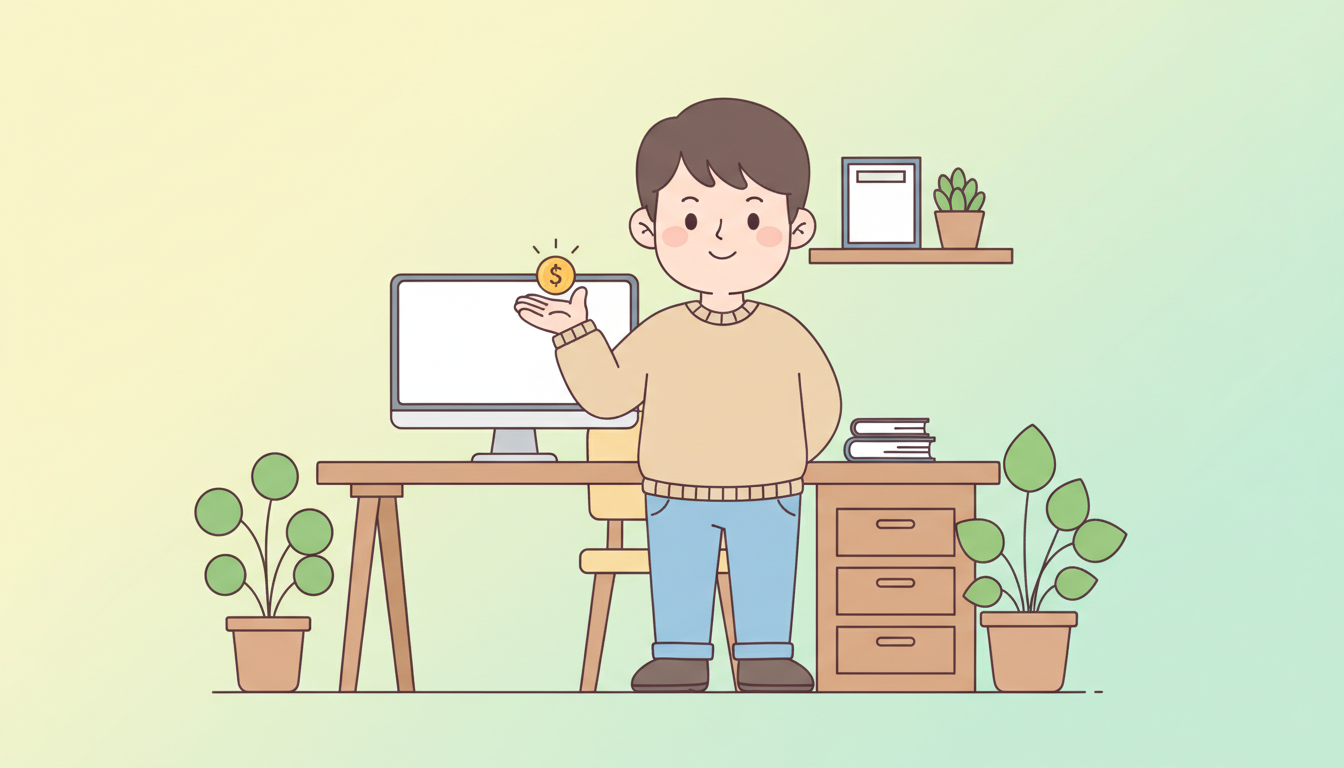 삼성전자 배당금 지급일 안내 일러스트