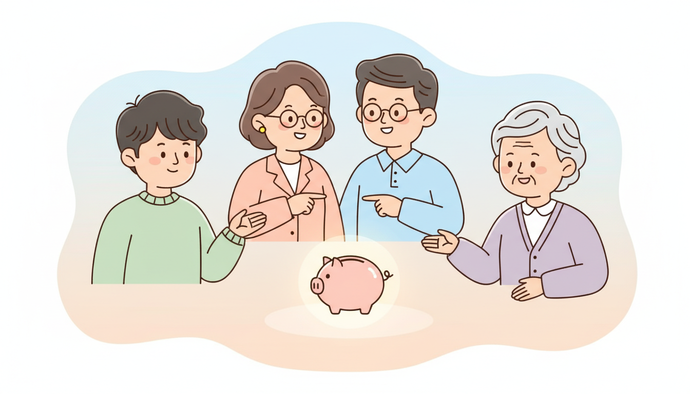 미국 배당주 추천 대상 다양한 투자자 유형을 나타낸 일러스트